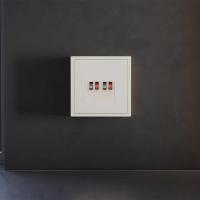 Накладка для розетки акустической 4-местной , S70 (хлопок) Voltum VLS001513