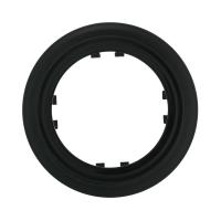 Рамка LK Studio 1-постовая круглая (черный) Vintage-Classic 889108-1