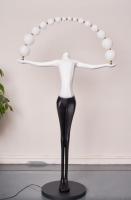 Торшер Alfa Light F2724-05 L135*W60*H230 BLACK