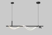 Люстра подвесная Alfa Light F3024-25 BLACK