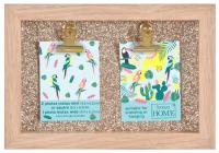 Фоторамка Innova PI01481 Ф/рамка 2 Instax-фото Glitter Peg, МДФ (6/1800) Б0046338