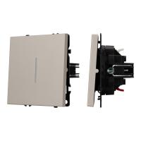 Механизм выключателя одноклавишный непроходной LED SWT-NOBE-MK01-SFPL-L-CA (230V, 10A) Arlight 059424