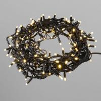 Светодиодная гирлянда Uniel без вилки теплый белый ULD-F90PRO S10M-100/SBK WW UL-00013332