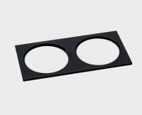 Рамка декоративная Italline IT06-6016 black FR2 Рамка декоративная Italline IT06-6016 black FR2