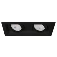Светильник MS-VORTEX-BUILT-S170x90-2x12W Warm3000 (BK-BK, 20 deg, 230V) Arlight 058436