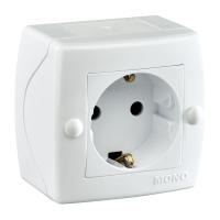 Розетка 2К+З Mono Electric Octans IP20 16A 250V винтовое подключение белый 104-010107-117 Розетка 2К+З Mono Electric Octans IP20 16A 250V винтовое подключение белый 104-010107-117