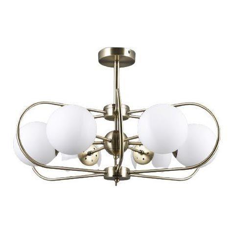 Потолочная люстра Elvan LU-39814/6-E27-BrWh