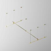 Основание на тросовых подвесах Hang для трековых светильников Maytoni Technical Flarity TFC-Flar-H07-BS