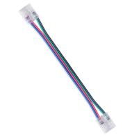 Коннектор прокалывающий 4 pin для гибкого соединения RGB LED ленты 10мм тип COB IP20 длина провода 150мм Apeyron 09-164