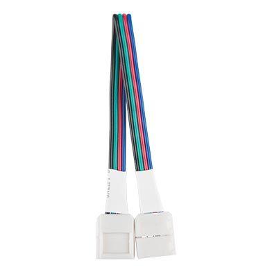 Коннектор гибкий для светодиодной ленты RGB Gauss (3 шт) 291204000 Коннектор гибкий для светодиодной ленты RGB Gauss (3 шт) 291204000