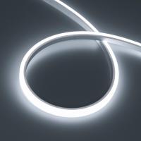 Светодиодная лента герметичная WAVE-TOP-PU-A144-10x10mm 24V White5700 (5 W/m, IP68, 5m, wire x2) Arlight 052432