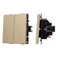 Механизм выключателя управления шторами SWT-NOBE-MKR2-SFPL-GD (230V, 10A) Arlight 054274