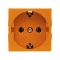 Розетка LK Studio с з/к, без шторок (оранжевый) LK45 851312