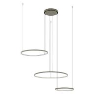 Подвесная люстра Nowodvorski Circolo Led M Silk Oliv E 11398
