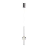 Подвесной светодиодный светильник Indigo Ciondolo 11066/1P Chrome V000171L