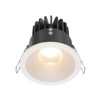 Встраиваемый светильник Maytoni Technical Downlight DL034-01-12W2.7K-W