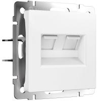 Розетка двойная Ethernet RJ-45 Werkel белый матовый W1181161 4690389192272 Розетка двойная Ethernet RJ-45 Werkel белый матовый W1181161 4690389192272