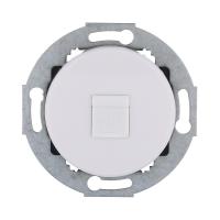 Розетка LK Studio компьютерная RJ-45 кат. 6 с накладкой (белый) Vintage 886304-1