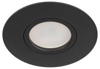 Светильник встраиваемый алюминиевый ЭРА KL83 BK SET 5 под лампу MR16 GU5.3 черный набор 5 шт Б0070932