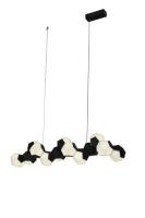 Люстра подвесная Alfa Light F3924-44 black 86W 95*25*H1 20