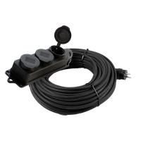 Удлинитель 3-местный с/з КГ 3*1,5мм2, IP44, 20м, 16A Professional PRF03-31-3-20 50348