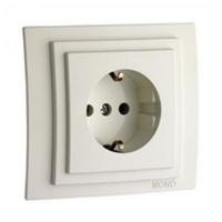 Розетка 2К+З Mono Electric Despina/ Larissa 16A 250V винтовое подключение слоновая кость 500-000121-117 Розетка 2К+З Mono Electric Despina/ Larissa 16A 250V винтовое подключение слоновая кость 500-000121-117