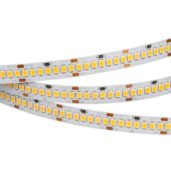 Светодиодная лента Arlight 11W/m 252LED/m 2835SMD холодный белый 5M RT-A252-10mm 24V White6000 022648(2)