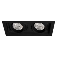 Светильник MS-VORTEX-BUILT-S210x117-2x20W Day4000 (BK-BK, 40 deg, 230V) Arlight 058441