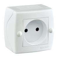 Розетка 2К Mono Electric Octans IP20 16A 250V винтовое подключение белый 104-010106-116 Розетка 2К Mono Electric Octans IP20 16A 250V винтовое подключение белый 104-010106-116