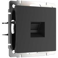 Розетка Ethernet RJ-45 cat. 6A экранированная (черный матовый) W5120108/ a069685