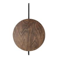 Настенный светильник Nowodvorski Sunset B Dark Wood/Black 7655