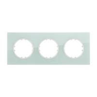 Рамка LK Studio 3-постовая квадрат из натурального светлого стекла Vintage 884311-1