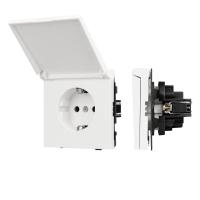 Механизм розетки влагозащищённый SCT-TENDO-MCP-SFPL-WH (230V, 16A) Arlight 054602