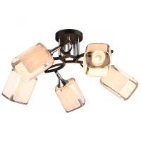 Потолочная люстра IMEX MD.3499-5-S BK+CH