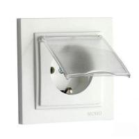 Розетка 2К+З Mono Electric Despina 16A 250V с крышкой винтовое подключение слоновая кость 102-010021-118 Розетка 2К+З Mono Electric Despina 16A 250V с крышкой винтовое подключение слоновая кость 102-010021-118