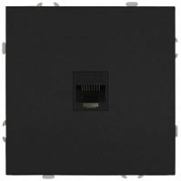 Розетка ЭРА Galaxy 15-3107-05 информационная RJ45 IP20 антрацит Б0070743