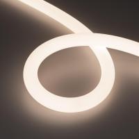 Гибкий неон Arligh 22,4W/m 336LED/m 2835SMD дневной белый 5M MOONLIGHT-TOP-FP-A336-D25mm 24V Day4000 038866