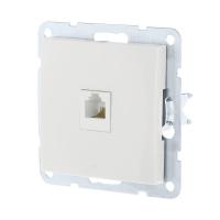 Розетка компьютерная RJ-45 LK Studio LK60 кат.5е белый 866104-1 Розетка компьютерная RJ-45 LK Studio LK60 кат.5е белый 866104-1