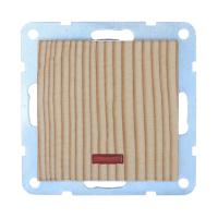 Переключатель LK Studio 1-кл., на 2 направления, c индикатором (схема 6L) 16 A, 250 B (сосна) LK60 860425-1