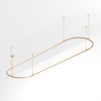 Основание ART-APRIORI-OVAL-ROD-800-4000x1000 (GD) Arlight 054531
