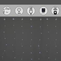 Cветодиодная гирлянда Sneha занавес Роса белый настраиваемый контроллером A-972 W