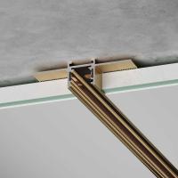 Шинопровод встраиваемый под ГКЛ 12,5 мм латунь 2м Elektrostandard 85243/00_система Лайн a072719