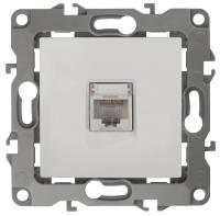Розетка информационная RJ45 ЭРА 12 12-3107-01 Б0014723 Розетка информационная RJ45 ЭРА 12 12-3107-01 Б0014723