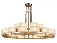 Подвесная люстра Newport Jessica 4338+16/C new gold М0070341