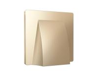 Лицевая панель вывода кабеля Ambrella Volt ALFA Quant Шампань AP6158