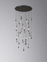 Люстра подвесная Alfa Light F3024-16 BLACK