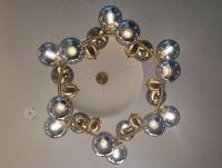 Люстра подвесная Alfa Light F2024-03 E27*18 Античная бронза