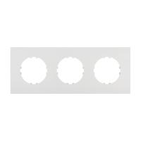 Рамка LK Studio 3-постовая квадрат (белый) Vintage-Quadro 884304-1