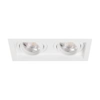 Светильник MS-VORTEX-BUILT-S170x90-2x12W Warm3000 (WH-WH, 20 deg, 230V) Arlight 057760