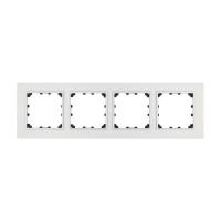 Рамка LK Studio 4-постовая из натурального анодированного алюминия LK60 864423-1